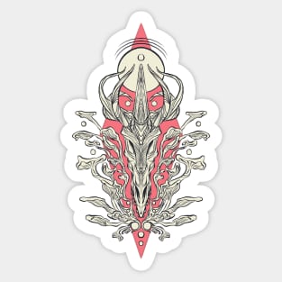 Dragon skull Sticker